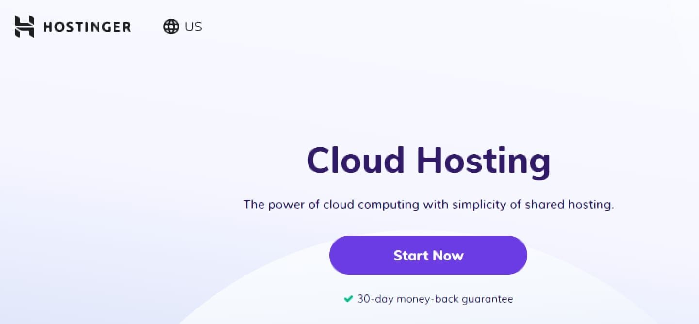 Hostinger - Hostinger Cloud Hosting promo code 17% off Startup, Professional and Enterprise plan